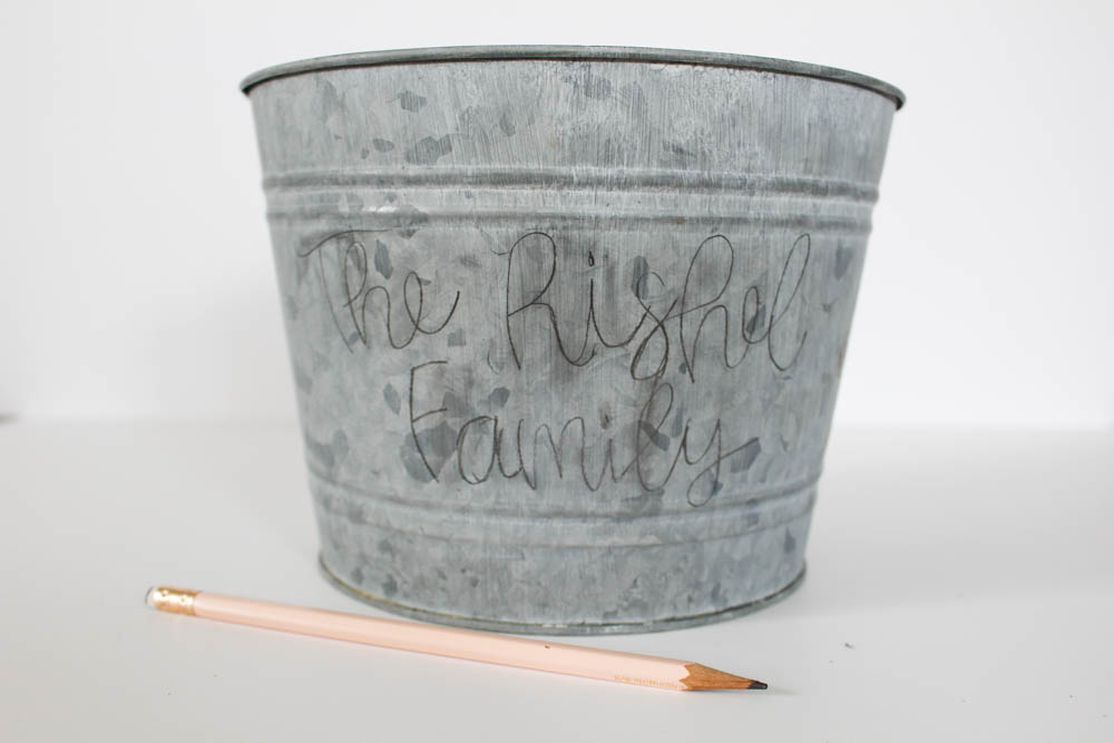 DIY // Get Over Being Sick HandLettered Bucket Kit Within the Grove