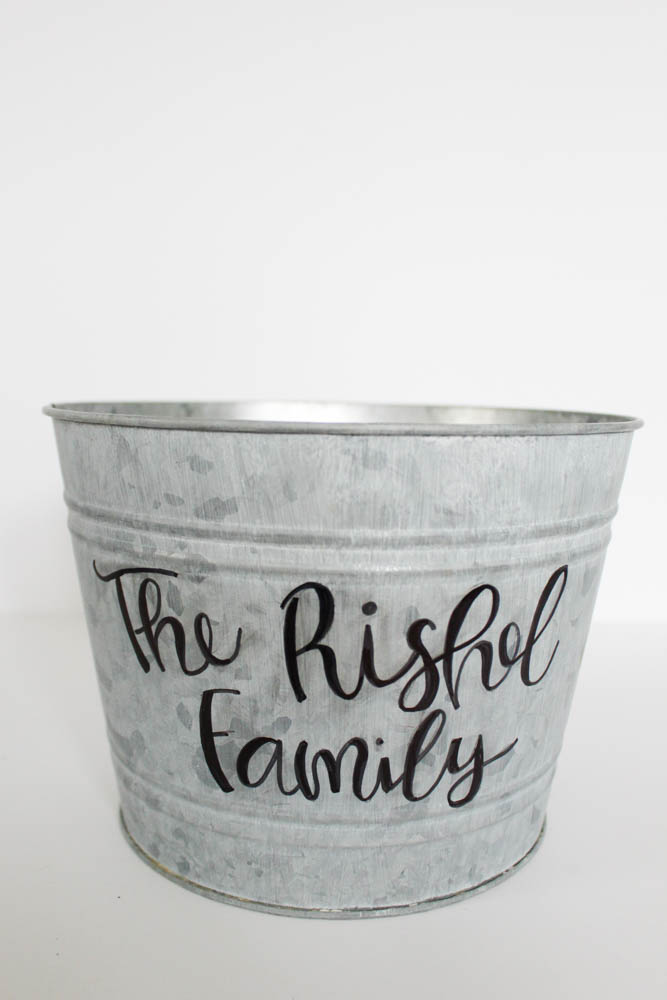 DIY // Get Over Being Sick HandLettered Bucket Kit Within the Grove