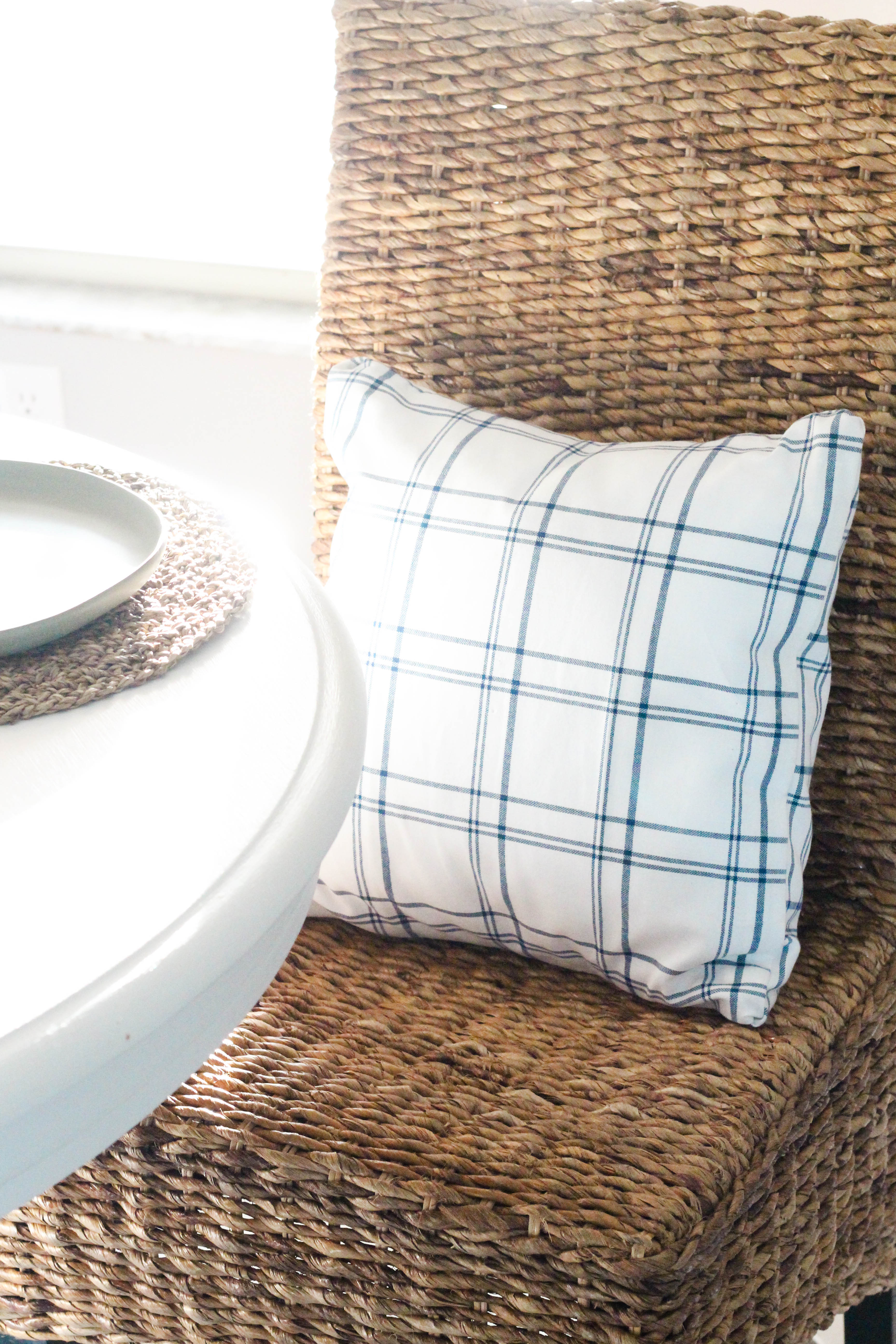 DIY No Sew Pillow Covers