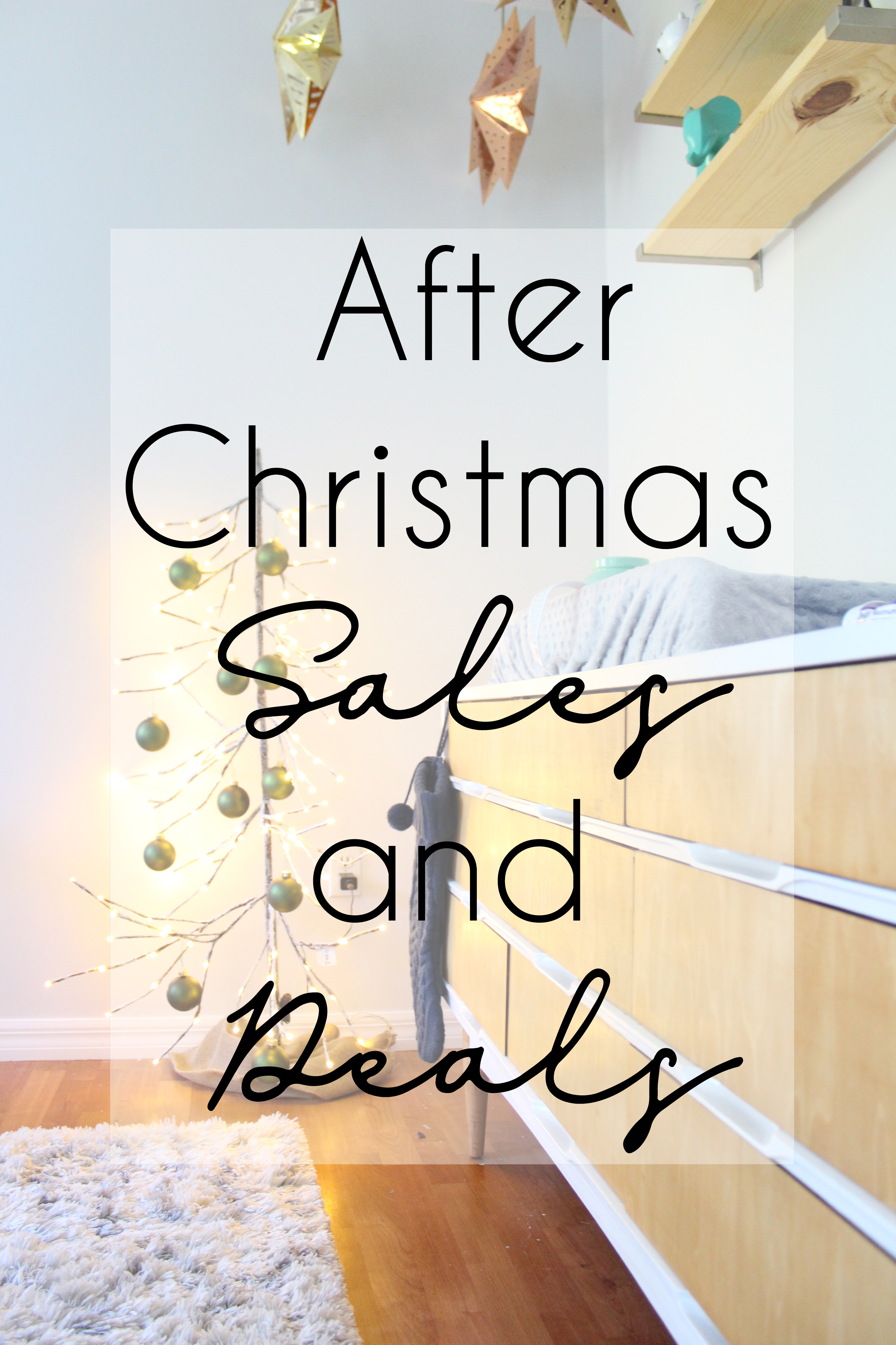 After Christmas Sales for Home Decor