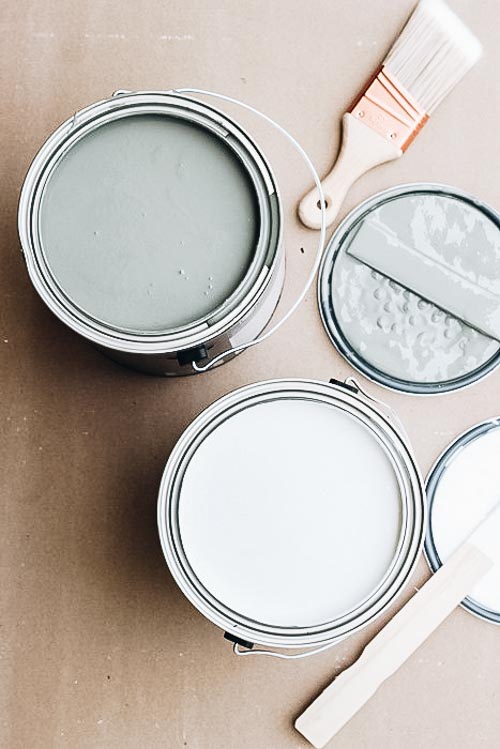 A list of paint colors to use in your home. || Within the Grove