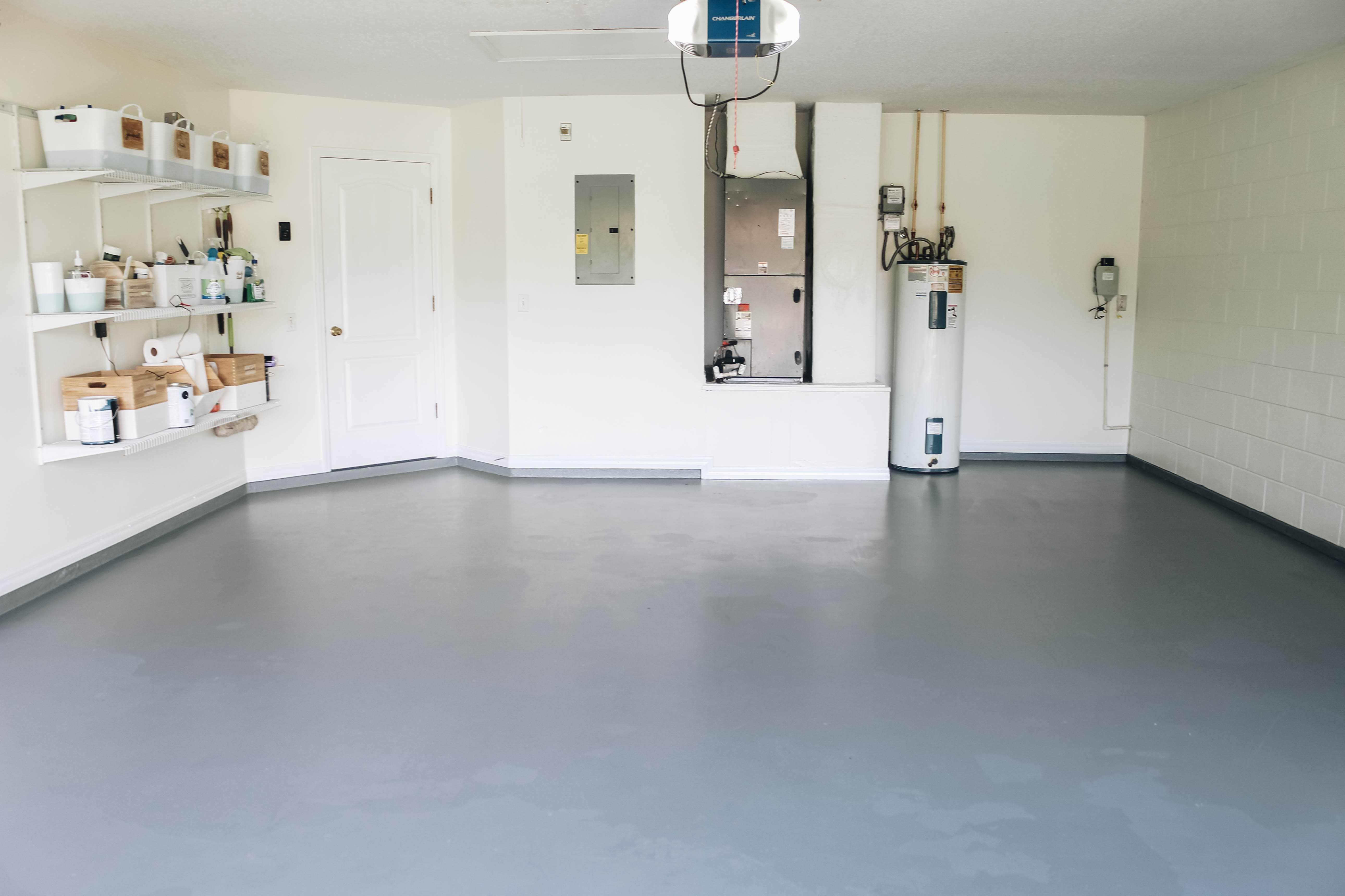 How To Paint A Garage Floor - Garage Ideas